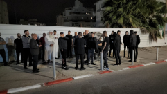 اللد: استمرار الوقفات الاحتجاجية للمطالبة بالافراج عن الشيخ يوسف الباز